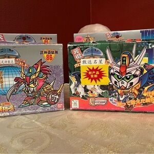 GUNDAM SD - Star Gundam GP01 & Gundam 86 Model Kits